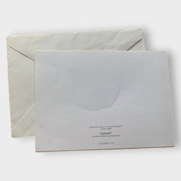 Lot of 4 Vintage Greeting Cards Turtle Squirrel Mushroom Butterflies Cottagecore - Picture 10 of 10